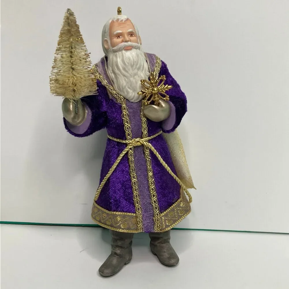 Hallmark FATHER CHRISTMAS 2012 Keepsake Ornament  Santa Purple Special Edition